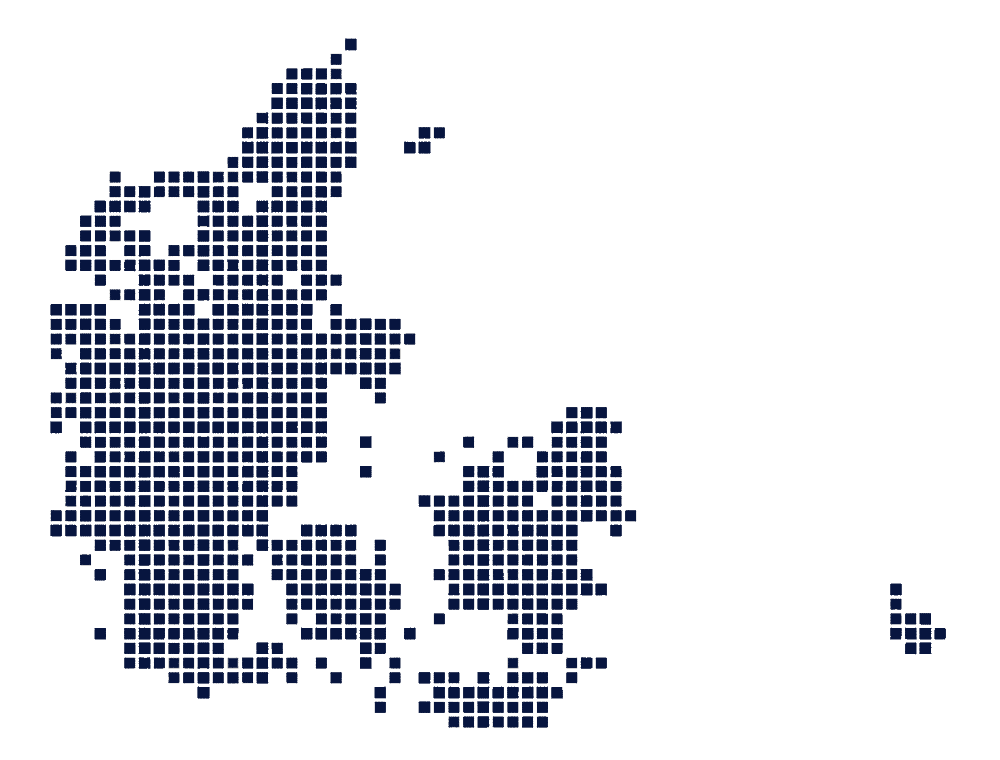 pixel map of denmark dotted map of denmark vector 224827091111